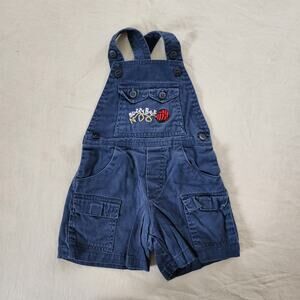 Vintage Buzzy Bee Navy Shortalls 2t